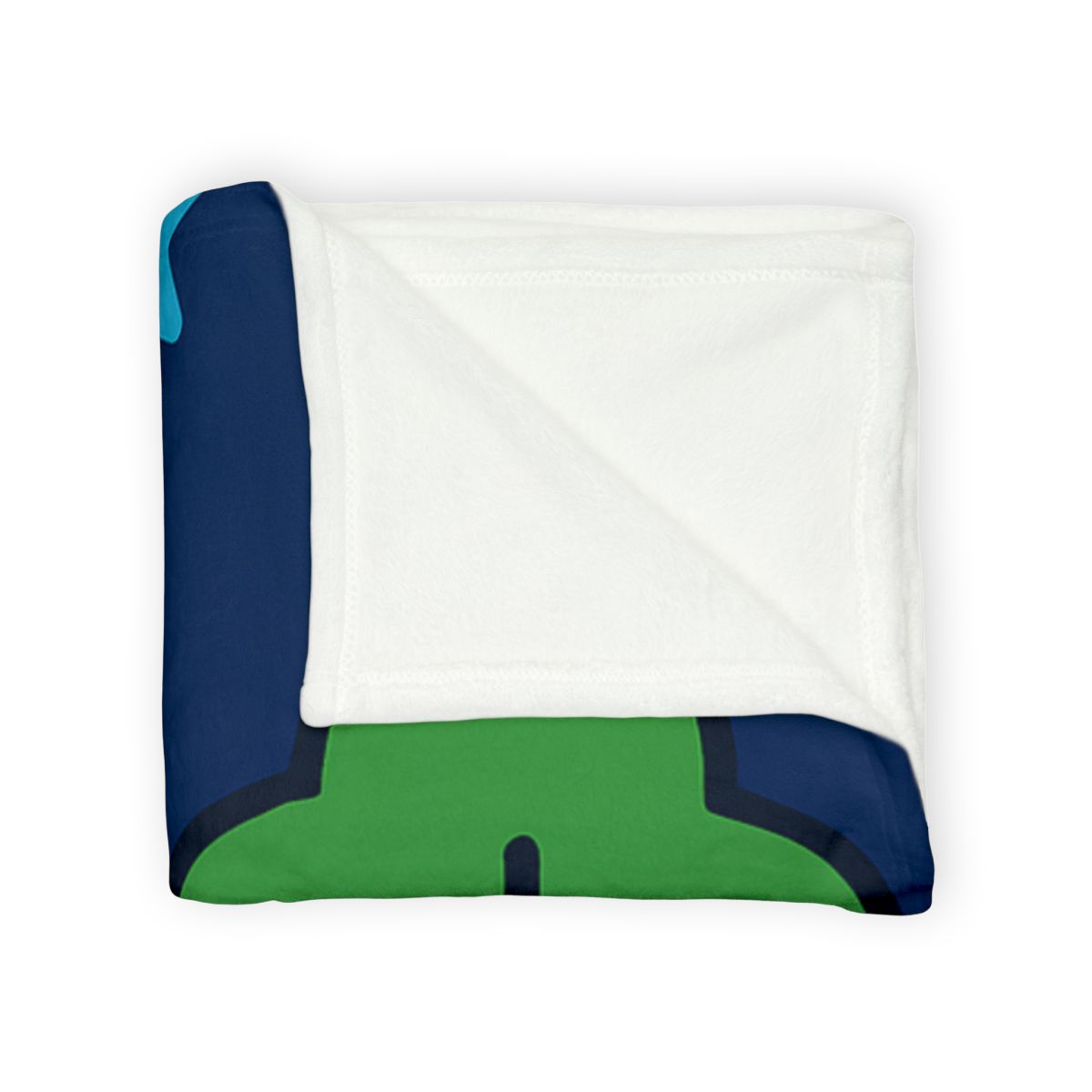 Cosmic Forest Fox And The Shooting Stars soft fleece blankets