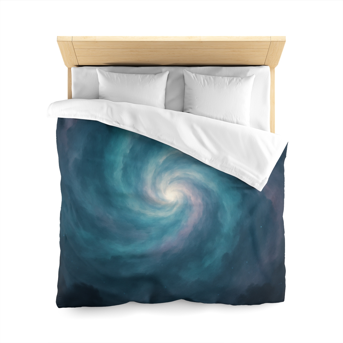Nebula Spiral Haze unique patterned duvets
