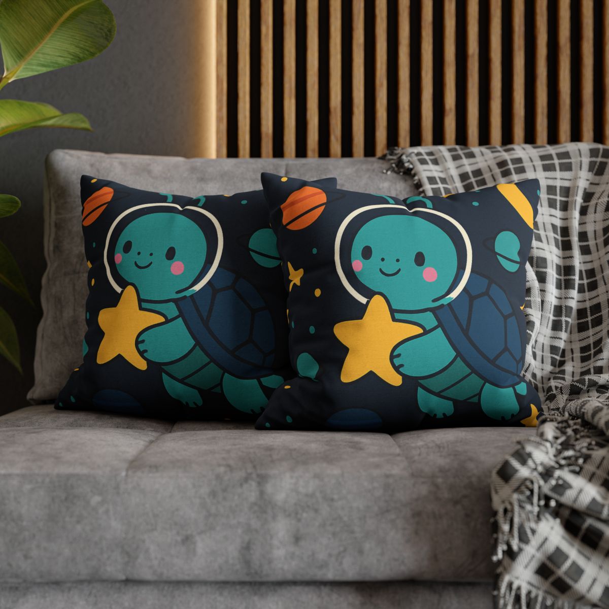 Starlight Space Turtle stylish decorative pillowcases