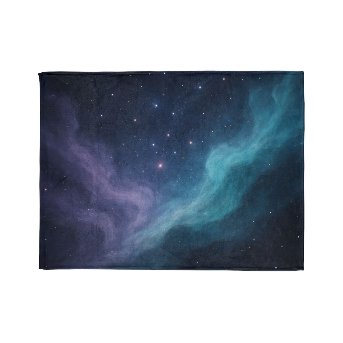Luminous Nebula Tidal Surge stylish throw blankets