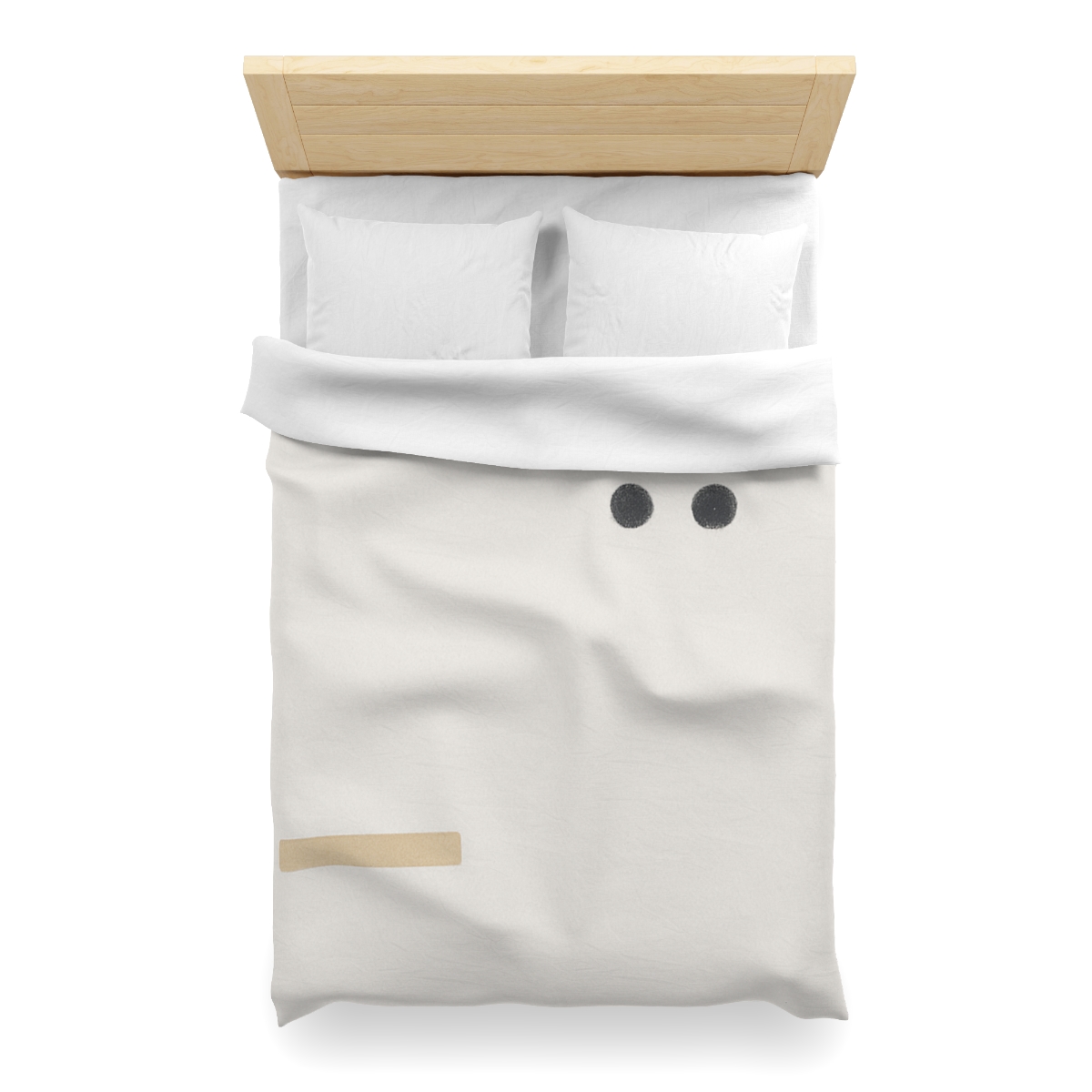 Clustered Dots With Missing Beat custom duvets