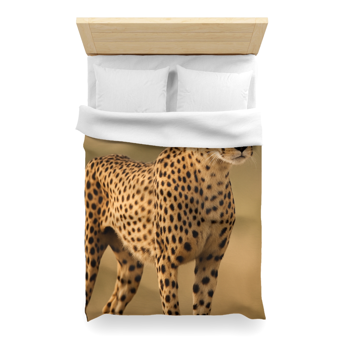 Wind Trace Cheetah personalized bedding duvets
