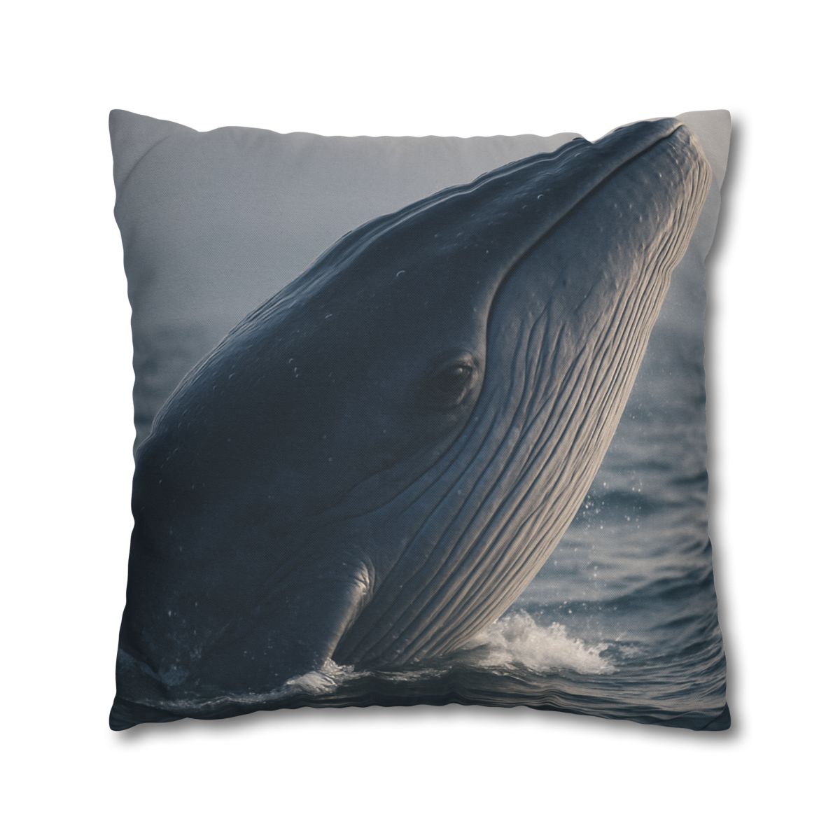 Ocean Song Blue Whale comfortable bedding pillow covers