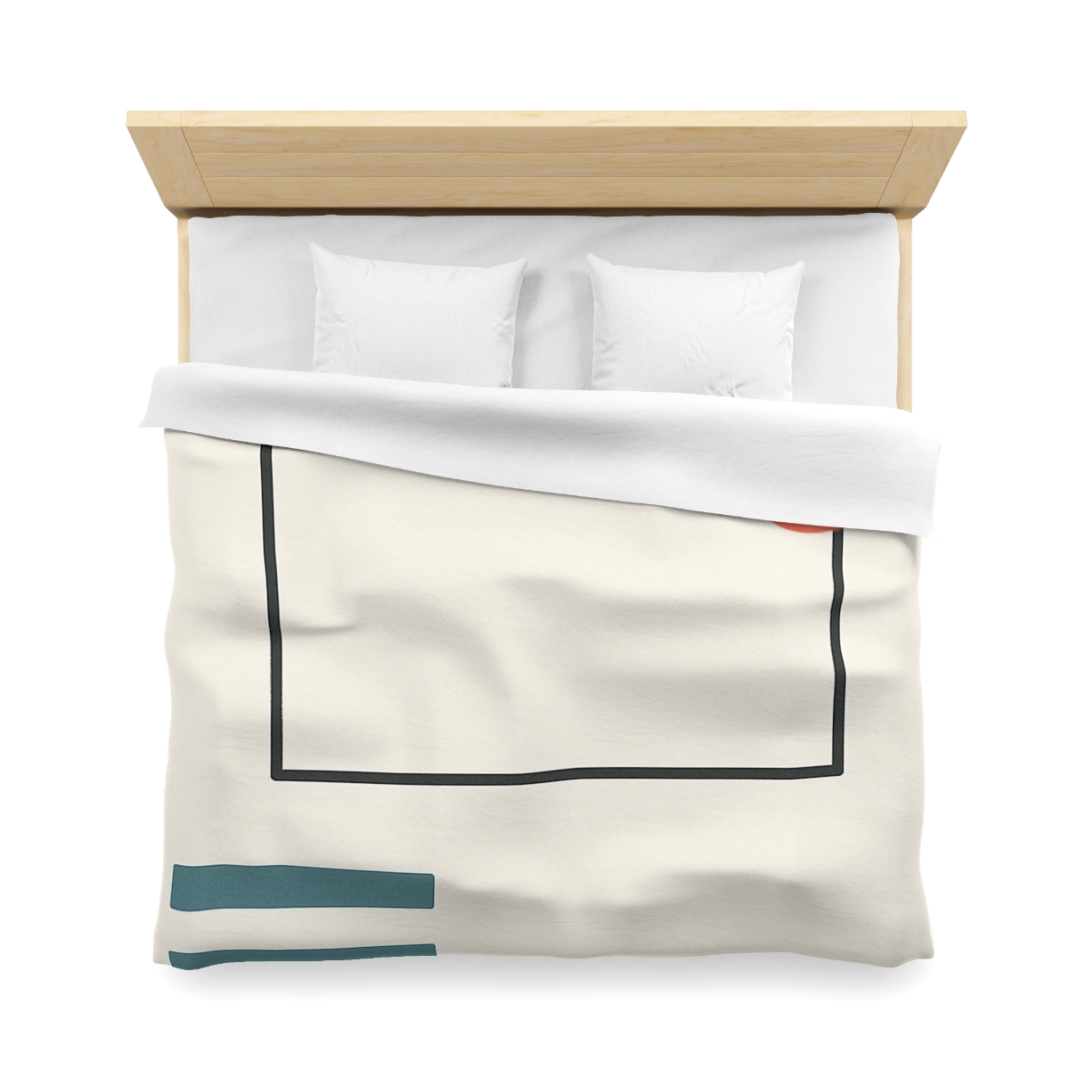 Quiet Orbit With Split Frame personalized bedding duvets