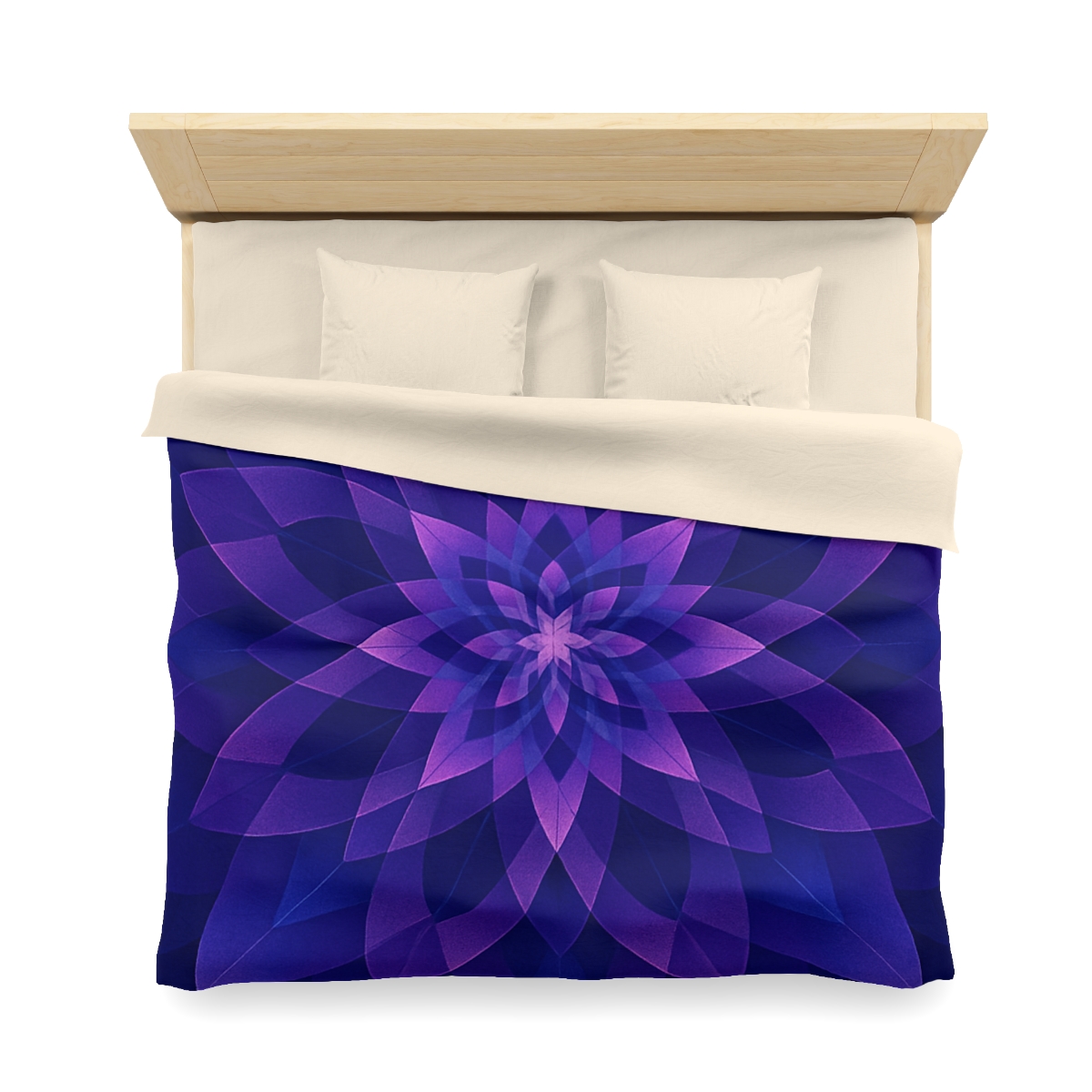 Petal Prism Overlap personalized bedding duvets