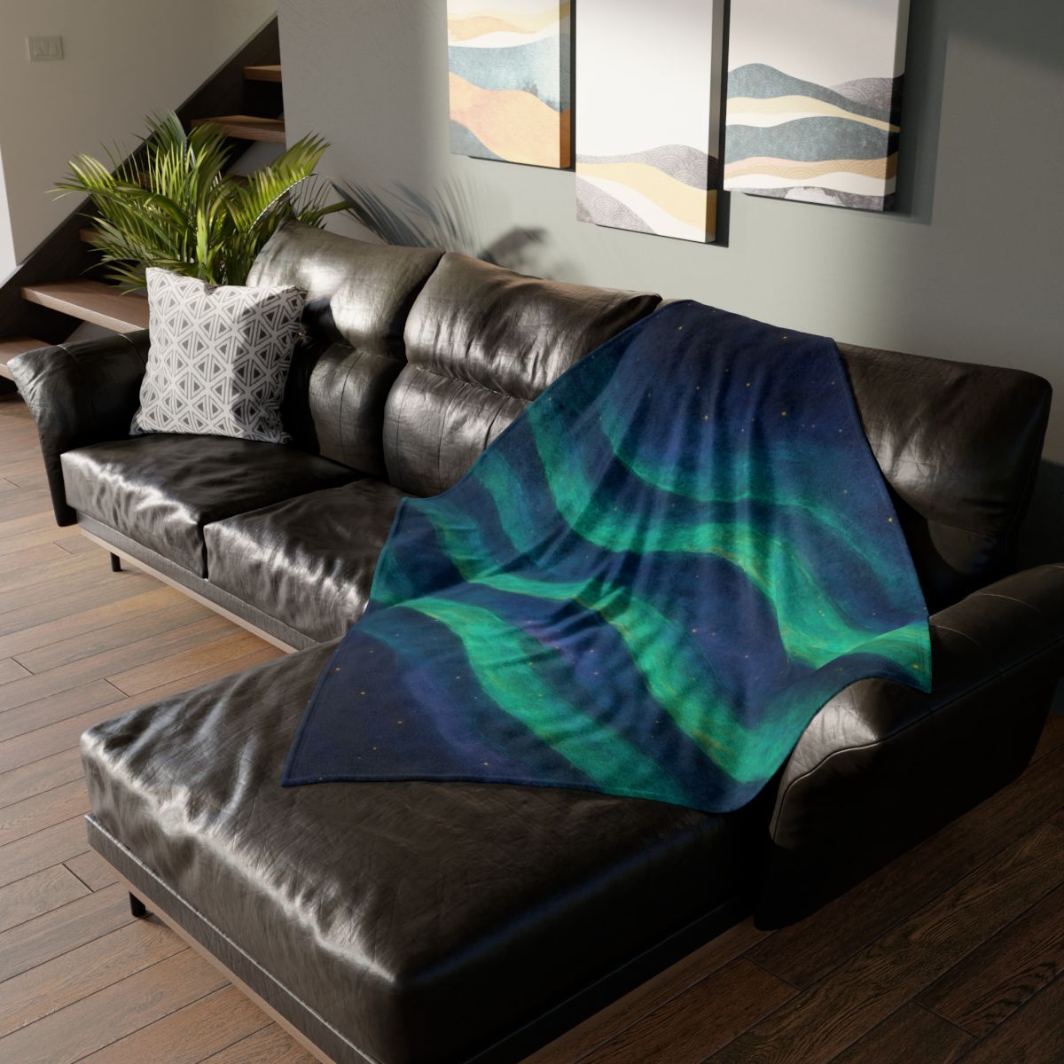 Aurora Plasma Tapestry warm winter blankets