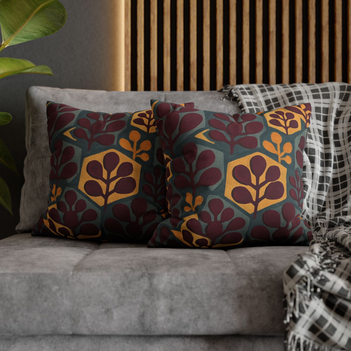 Pod Cluster Mosaic trendy patterned pillow cases