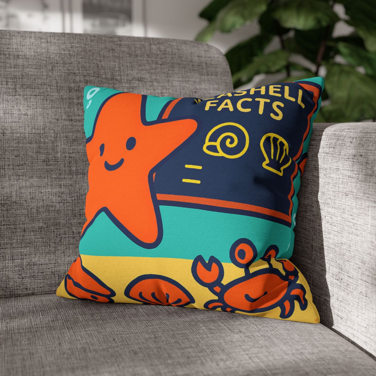 Starfish Science Class stylish decorative pillowcases