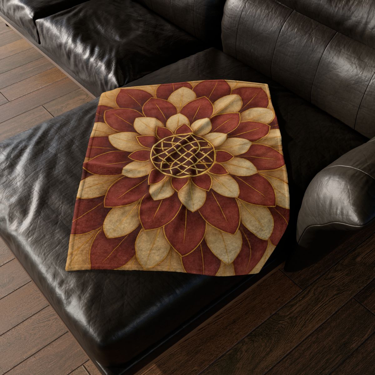 Petal Orbit Lattice warm winter blankets