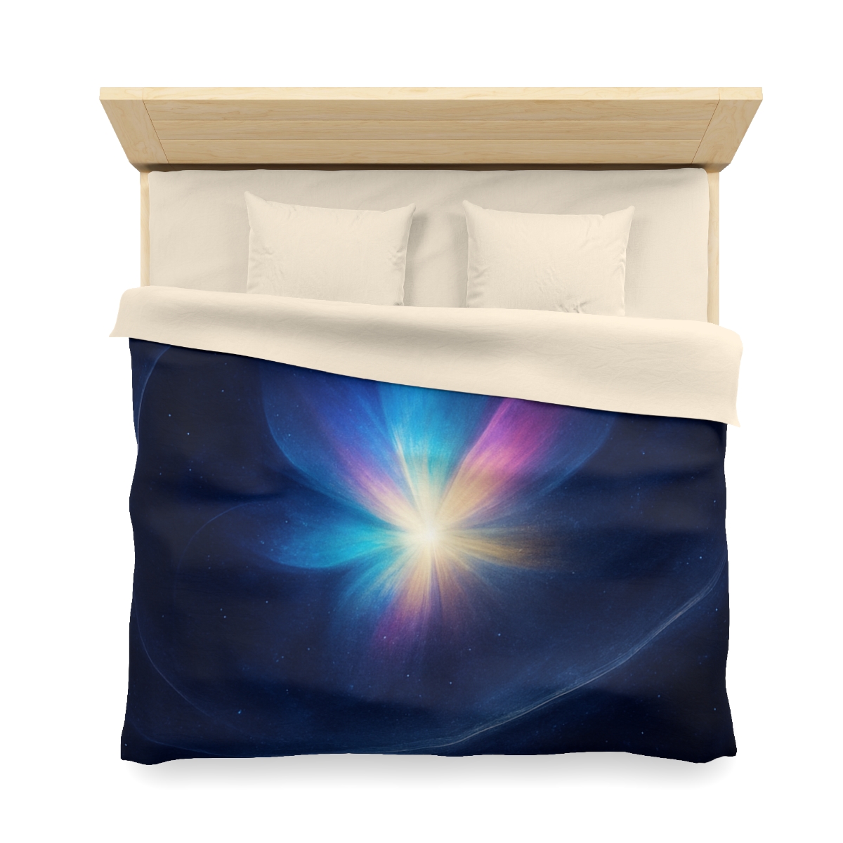 Prismatic Lensing Bloom personalized bedding duvets