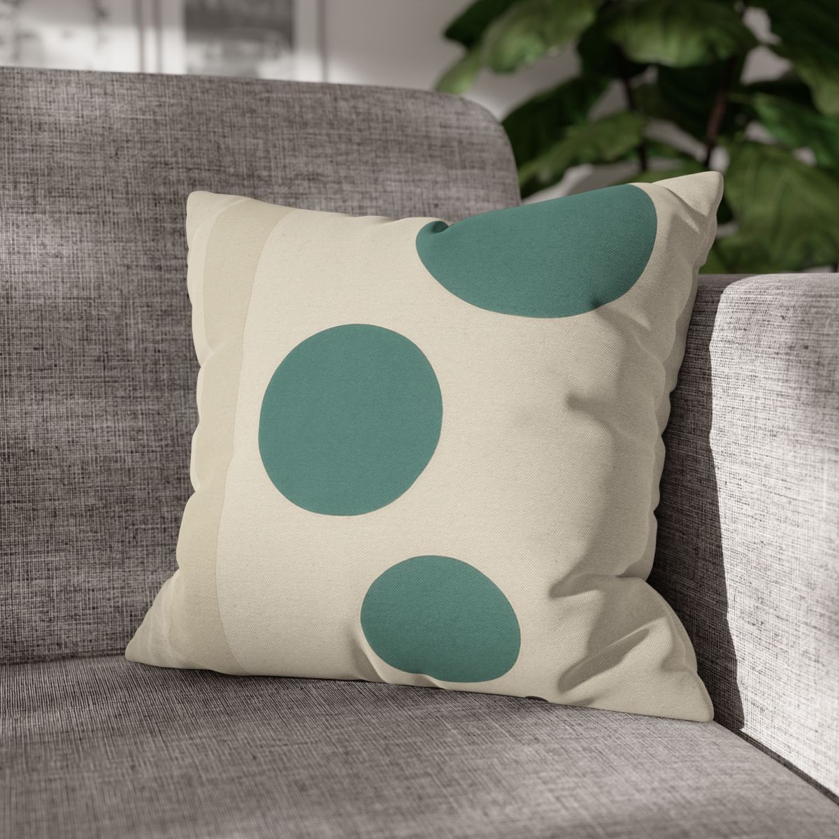 Teal Trio With Quiet Accent comfortable bedding pillow covers