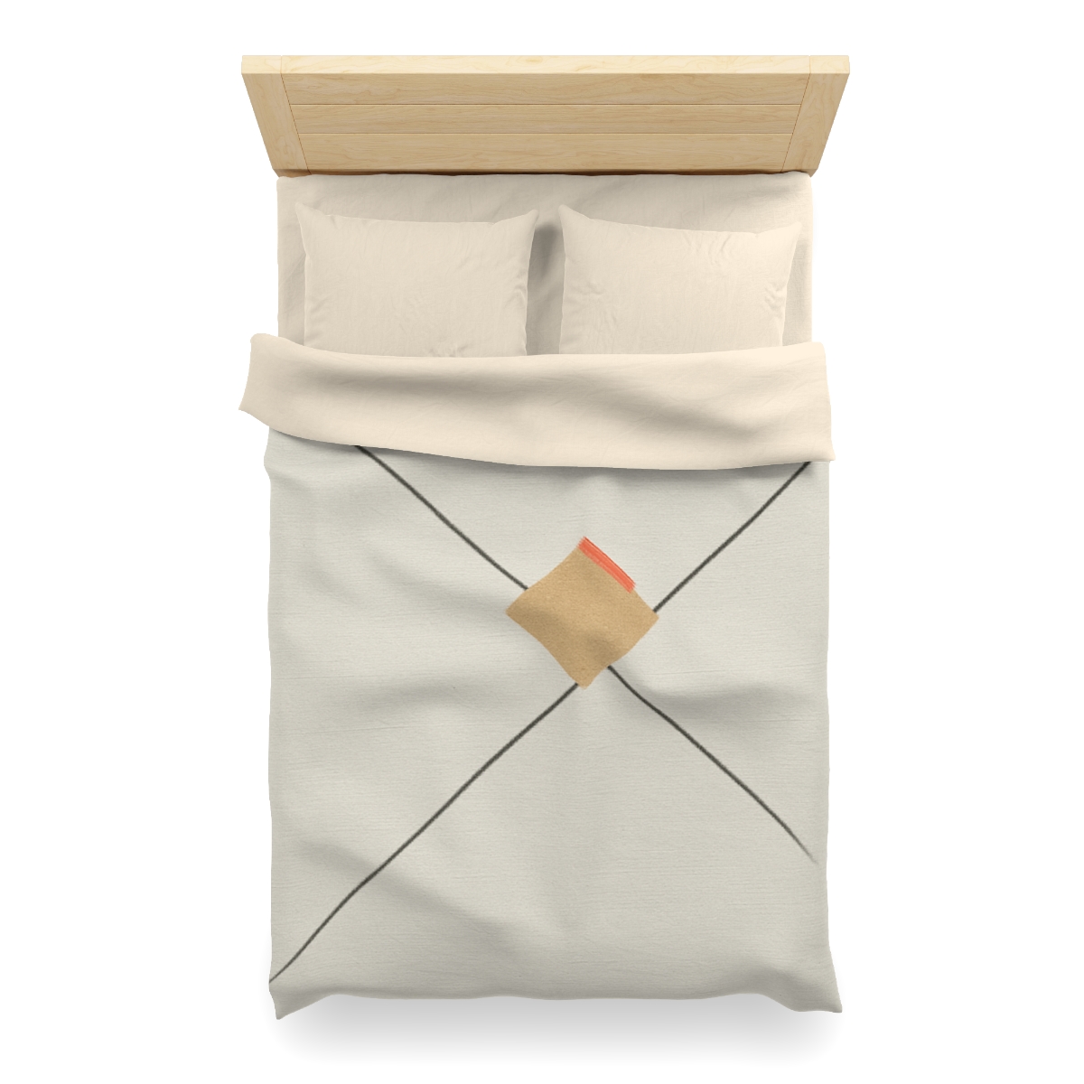 Diagonal Pair And Resting Square trendy bedroom duvets