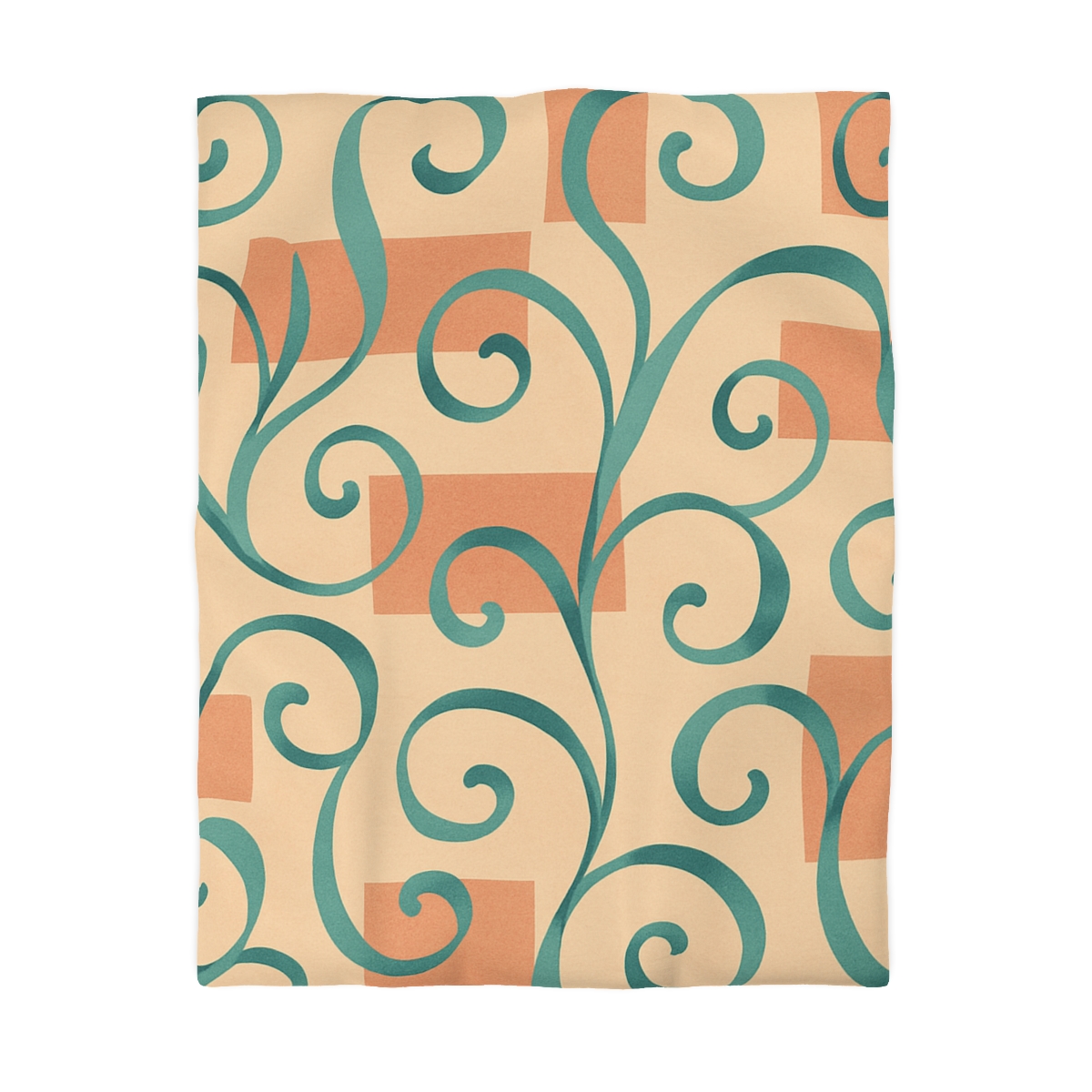 Tendril Ribbon Grid stylish duvet covers