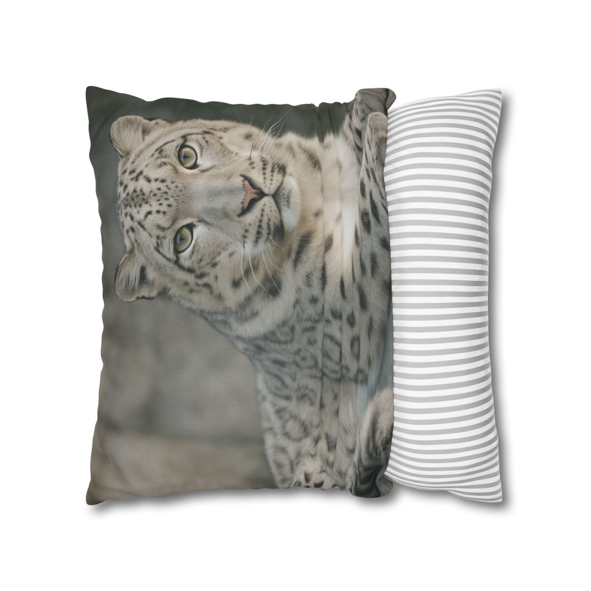 Hidden Realm Snow Leopard unique gift pillow cases