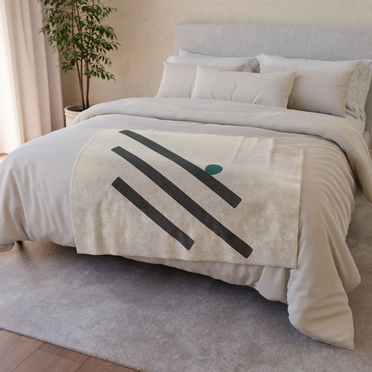 Staggered Short Bars With Quiet Dot trendy patterned blankets