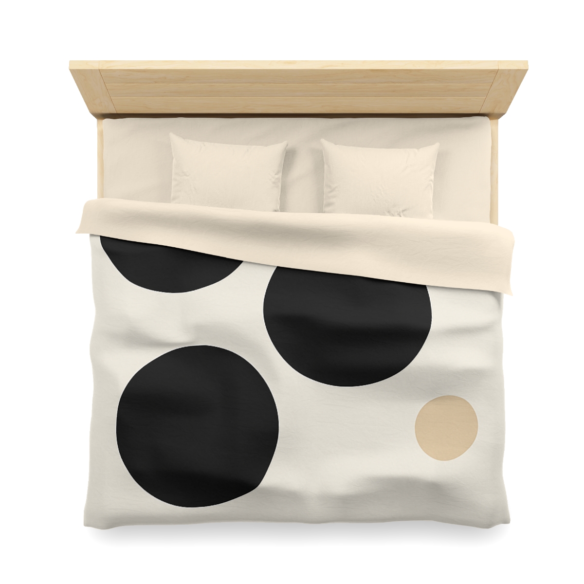 Asymmetric Dot Cluster unique patterned duvets