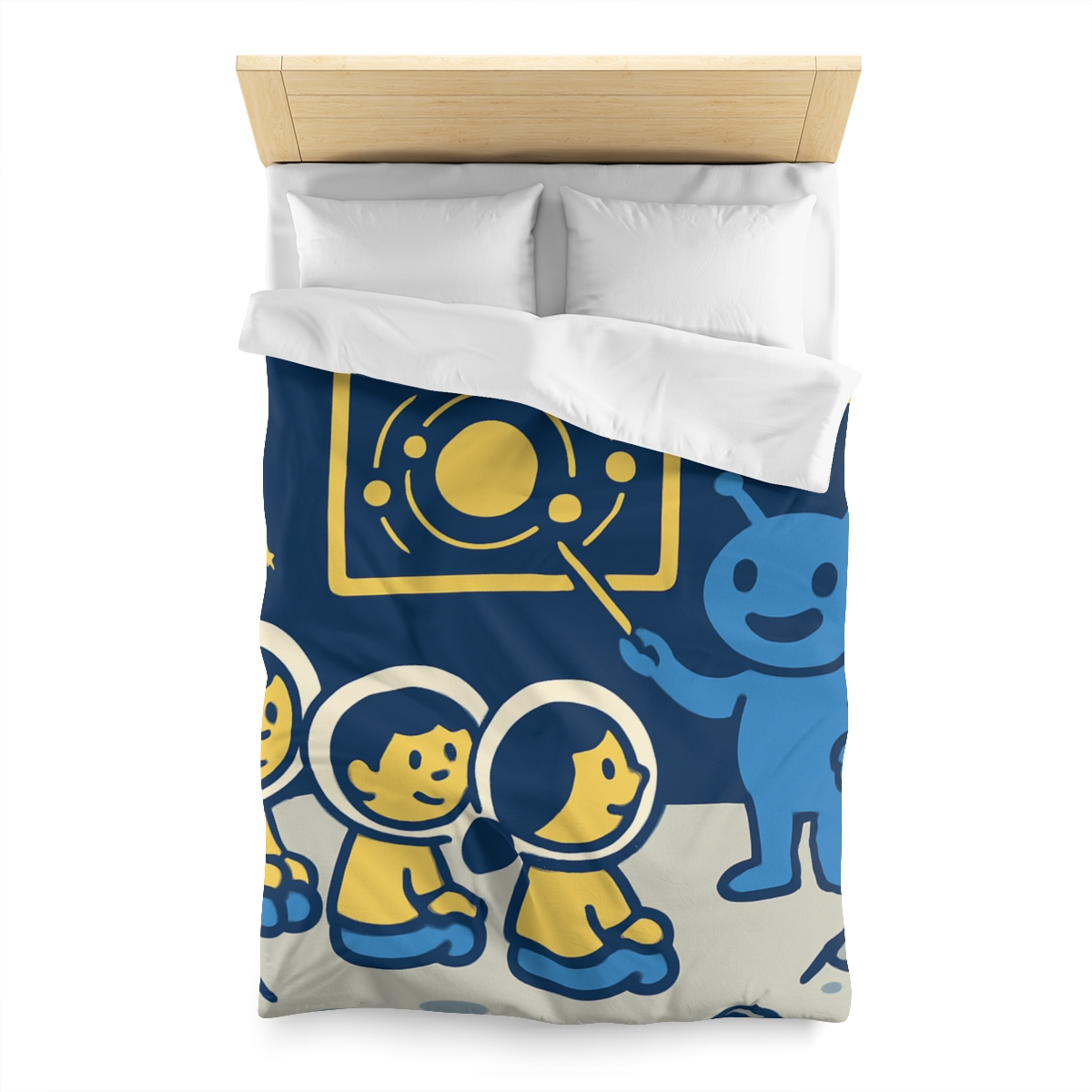 Celestial Classroom On The Moon duvets for gifts