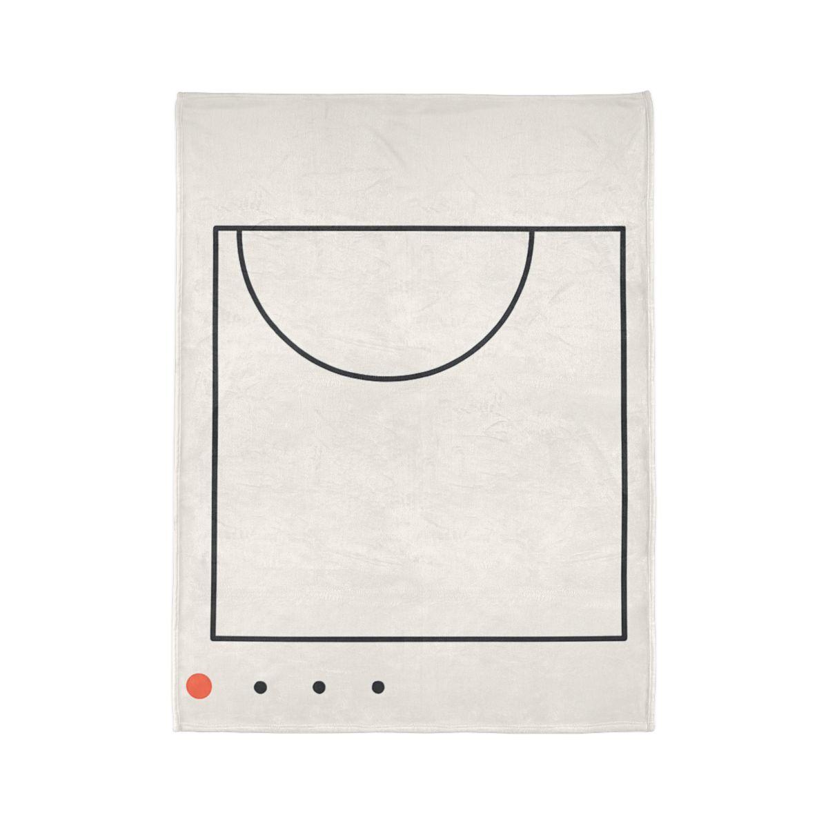 Open Frame With Offset Arc unique gift blankets