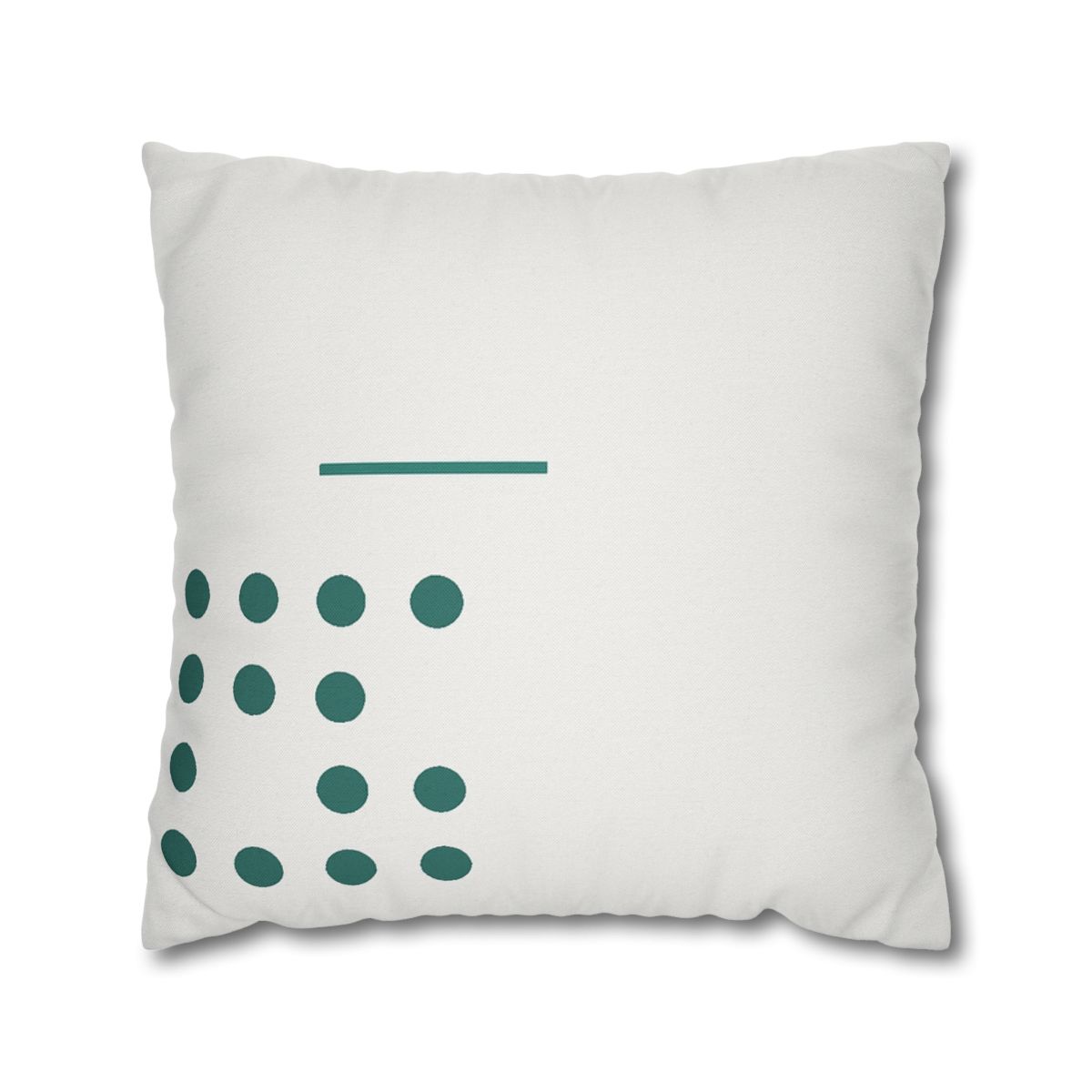 Sparse Dot Lattice Corner custom pillow cases