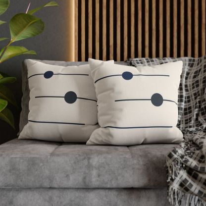 Orbital Line Array custom pillow cases