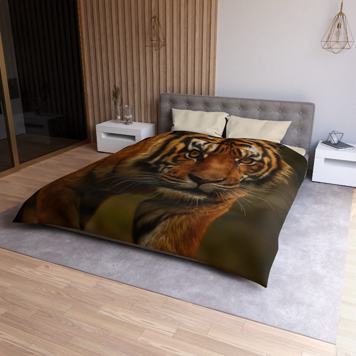 Forest Stalker Bengal Tiger duvets for gifts