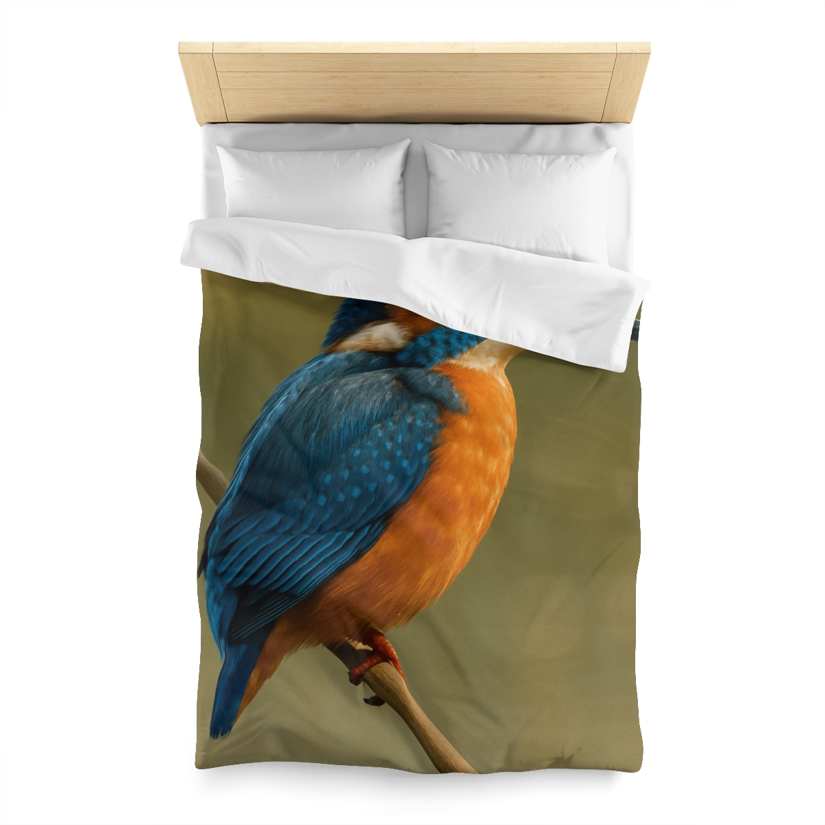 Dawn Drift Kingfisher custom duvets