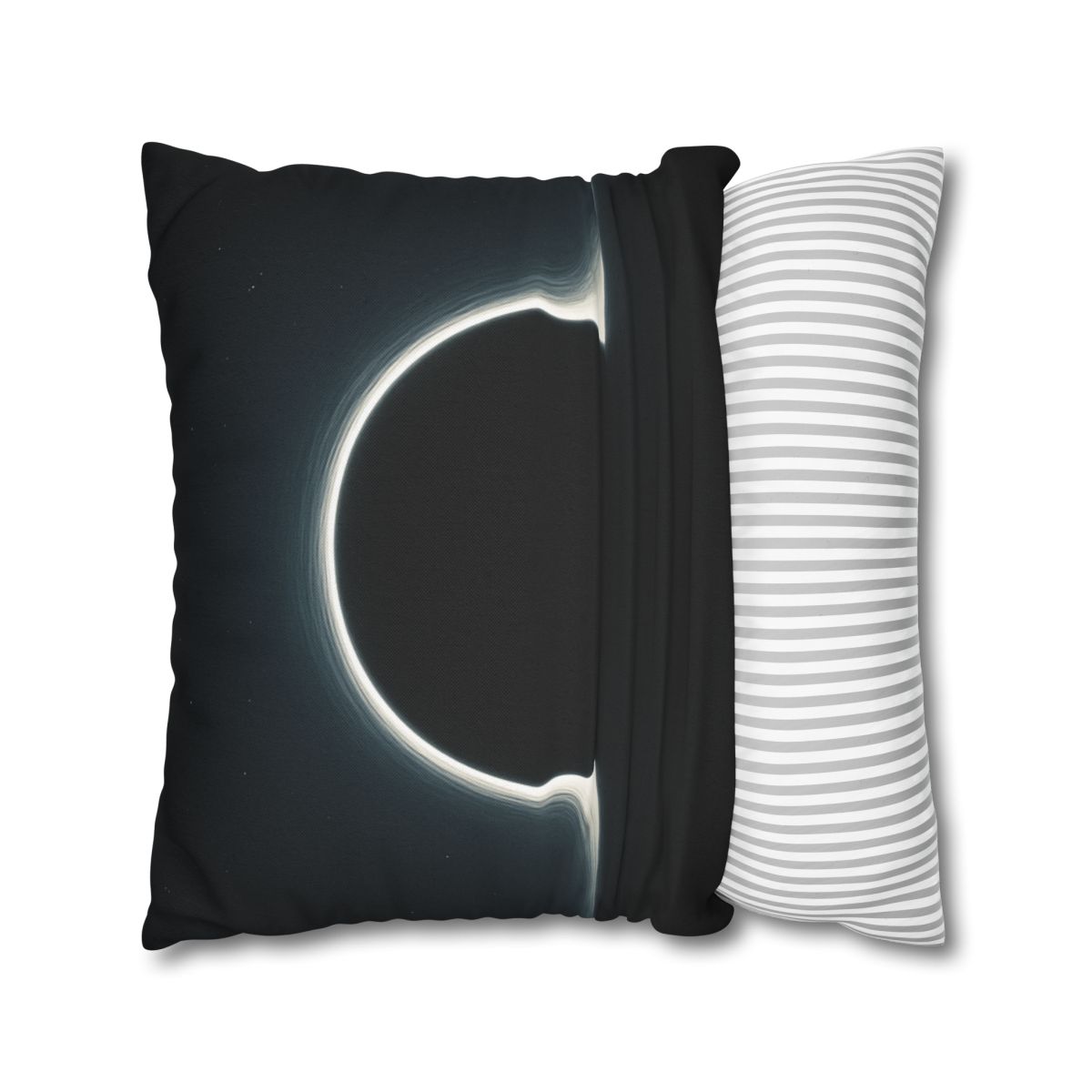 Event Horizon Silhouette soft cotton pillow cases