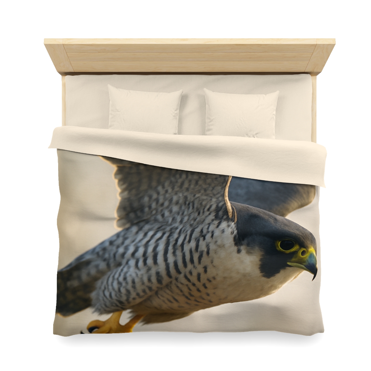 Sky Bolt Peregrine Falcon warm winter duvets