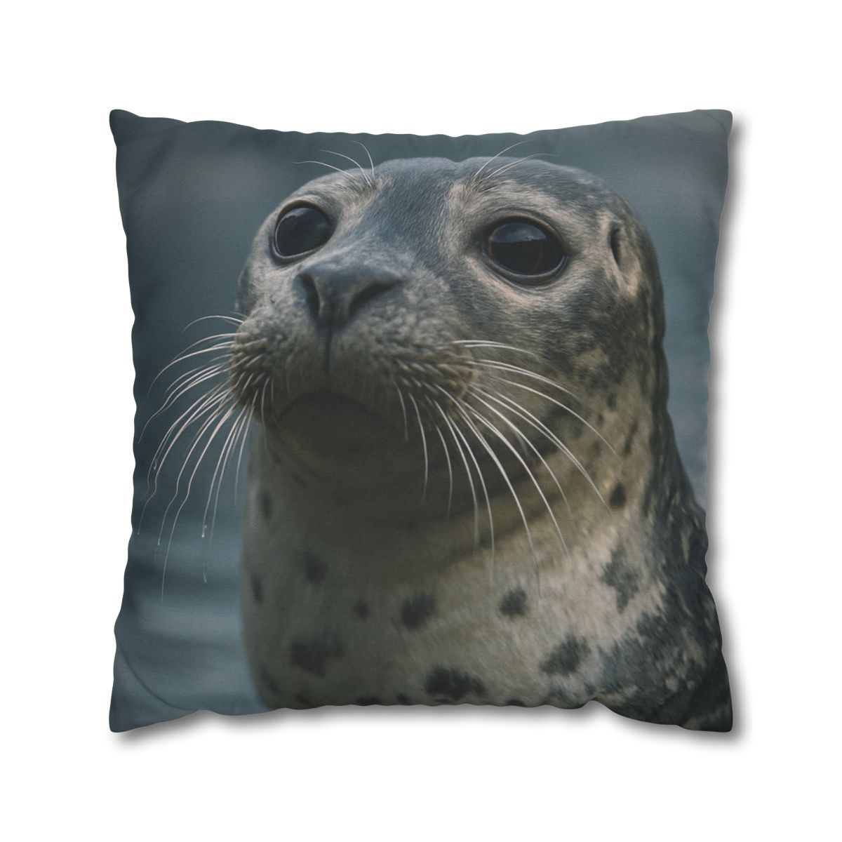 Harbor Seal Serene Gaze trendy patterned pillow cases