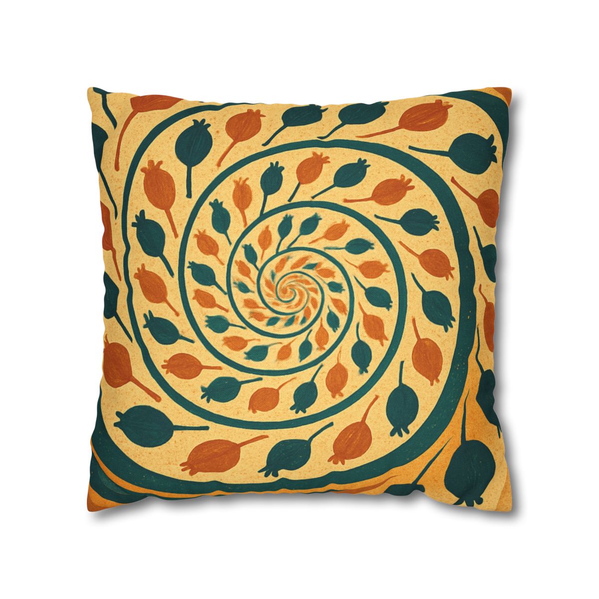 Spiral Seed Chorus designer print pillow cases