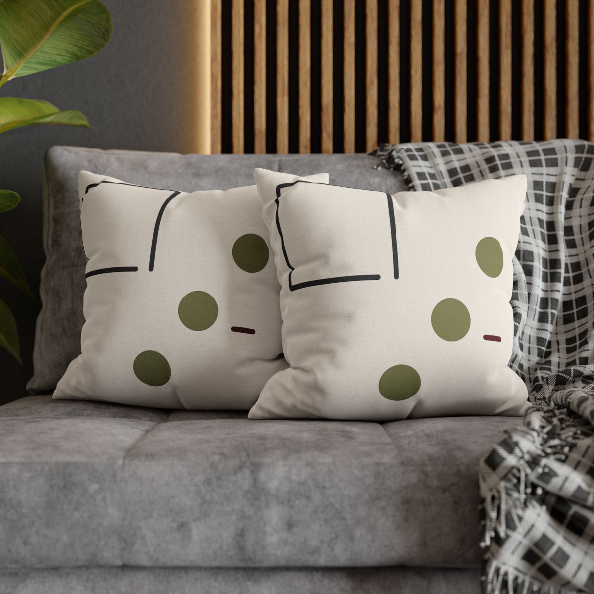 Framed Gap And Three Distant Points custom pillow cases