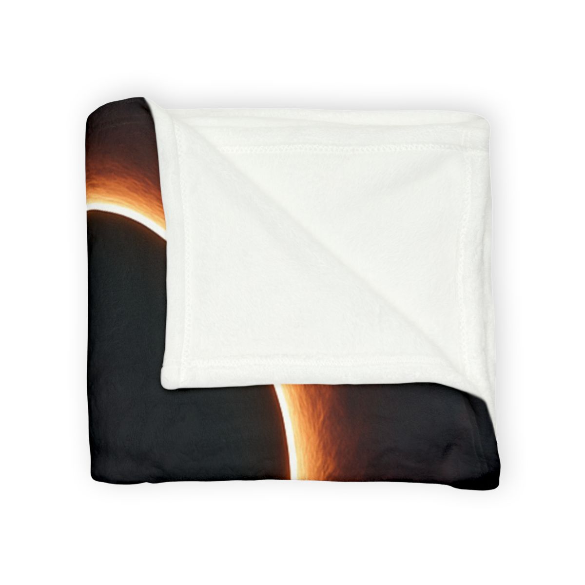Dark Horizon Singularity Glow decorative home blankets