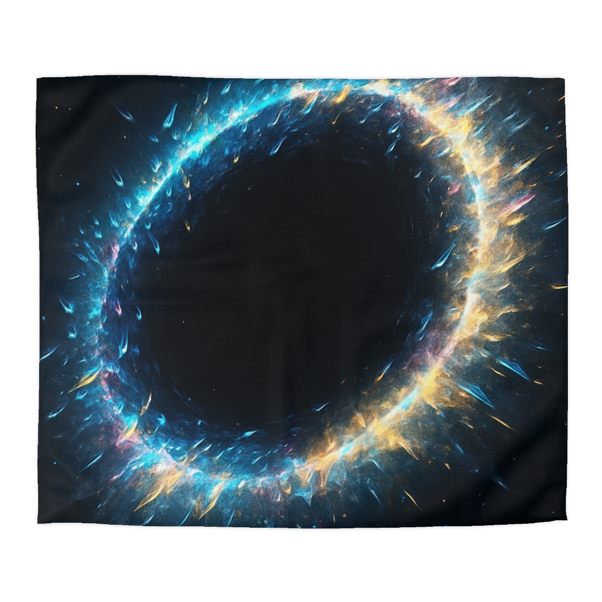 Prismatic Singularity Halo duvets for gifts