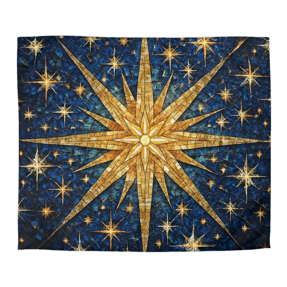 Starburst Radiant Mosaic custom duvets