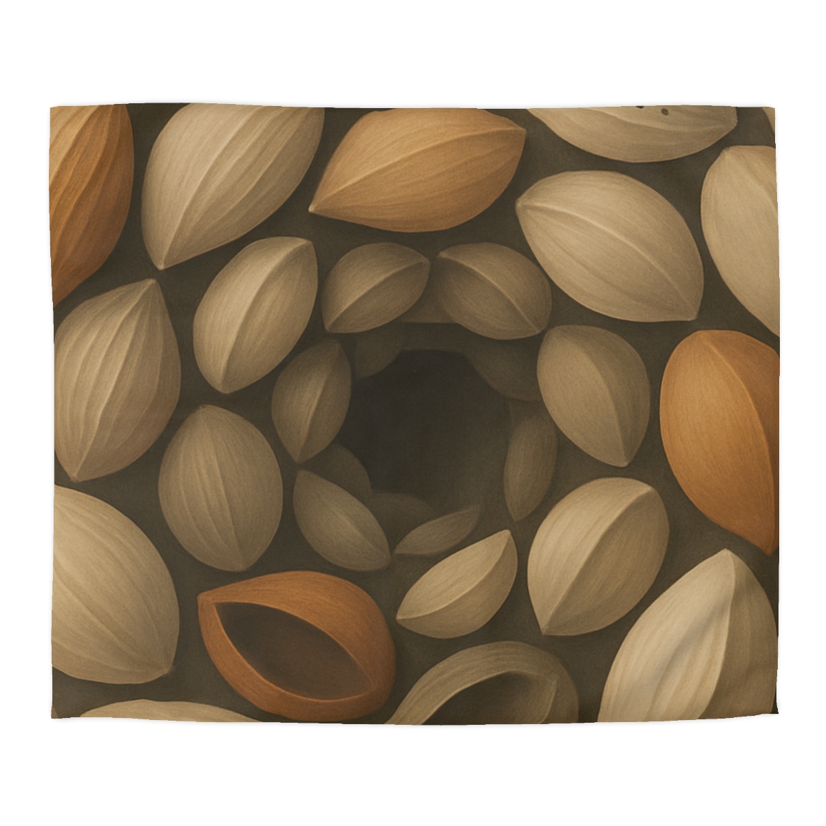 Seed Pod Spiral Archive warm winter duvets