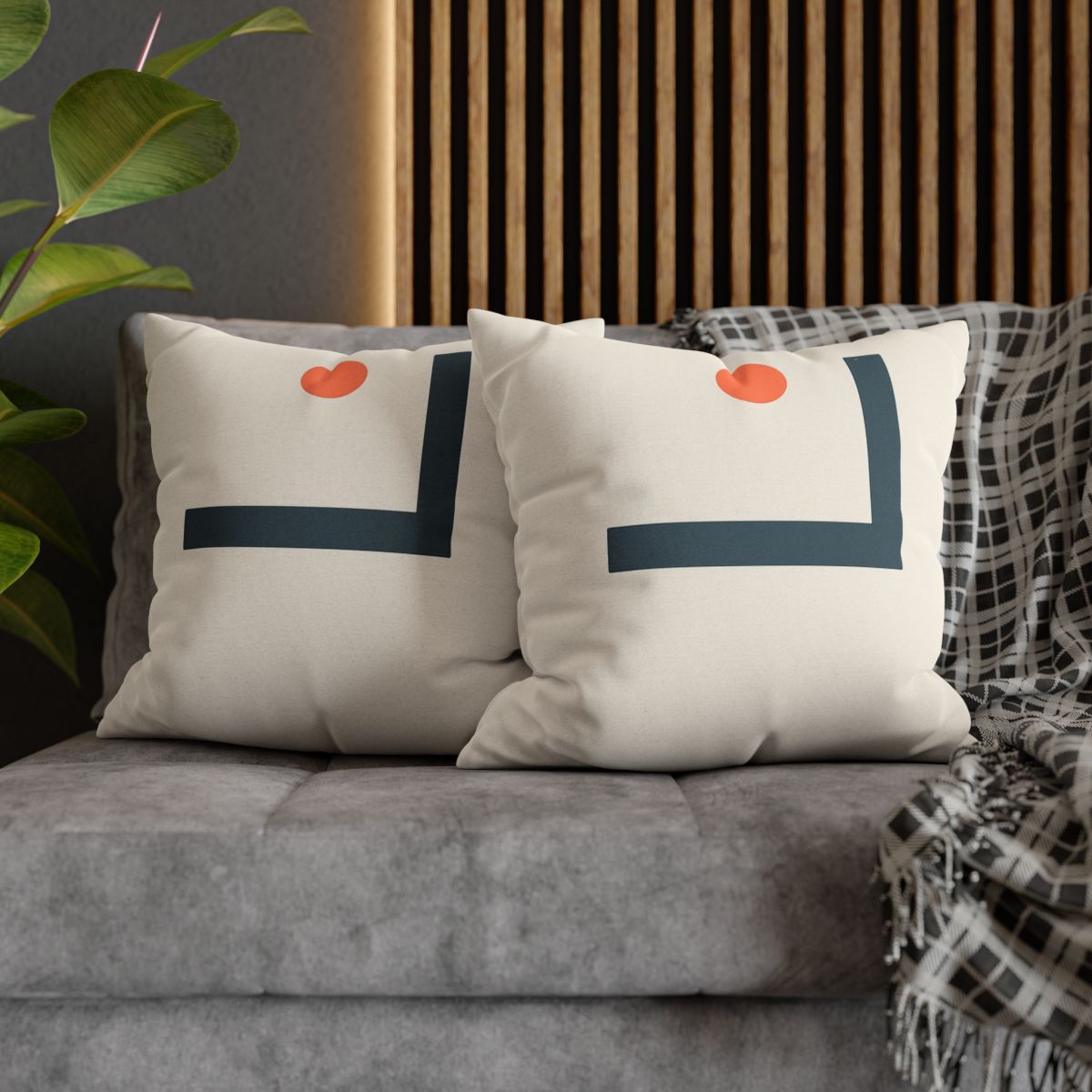 Orbit Gap Rectangles comfortable bedding pillow covers