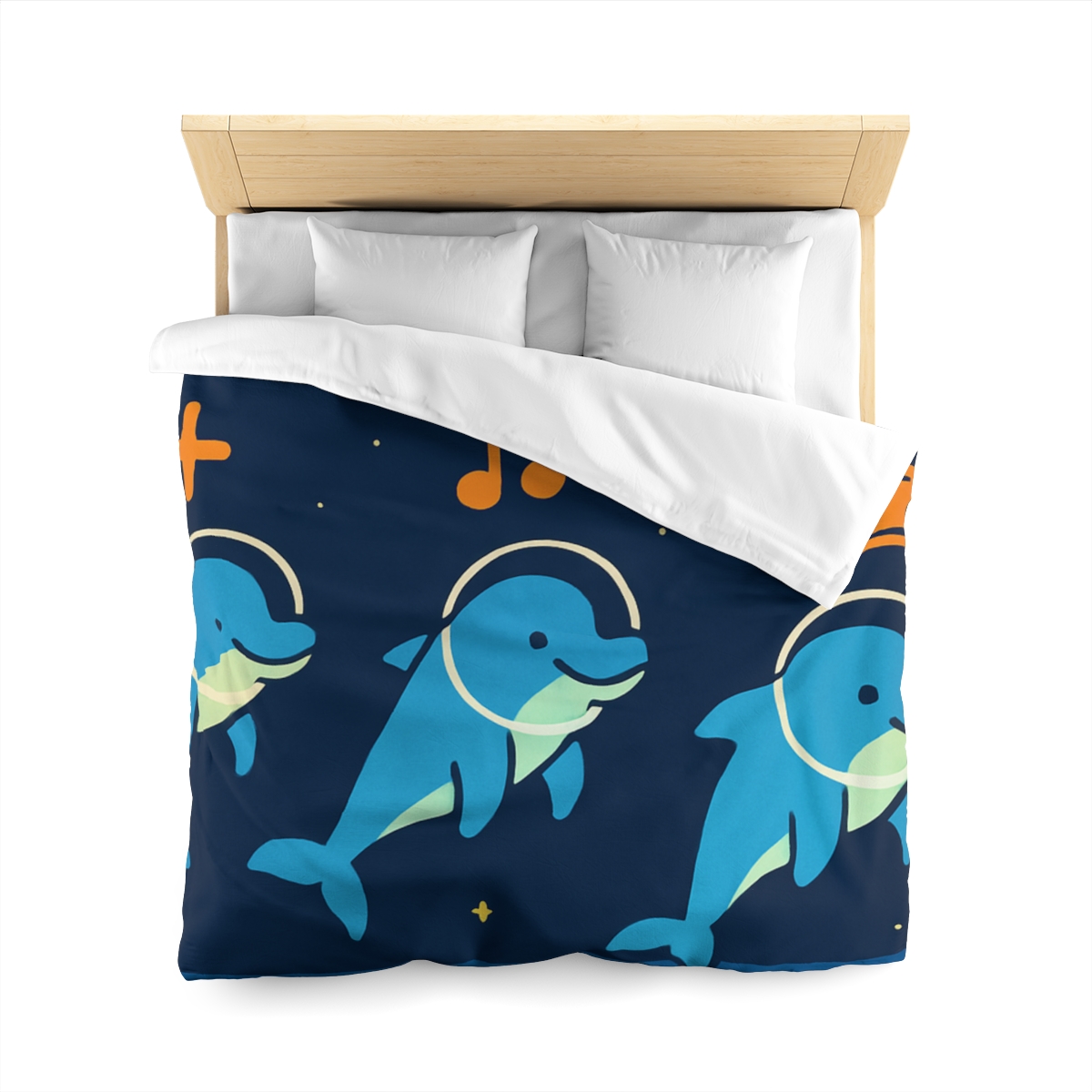Space School Of The Ocean Dolphins duvets for gifts
