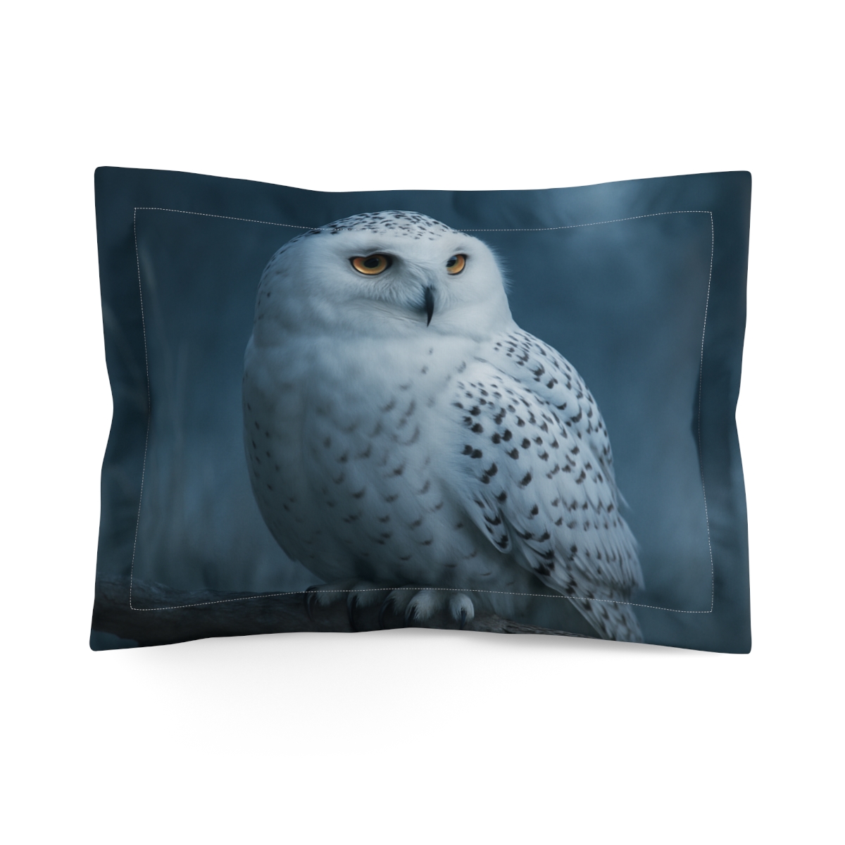 Midnight Watch Snowy Owl comfortable bed pillows
