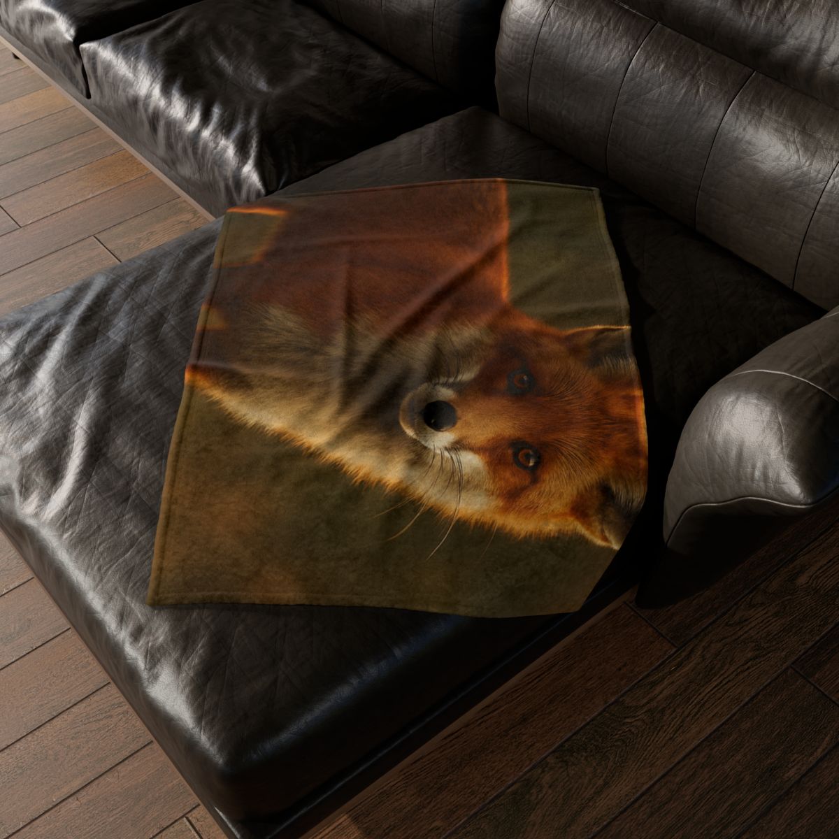 Ember Thicket Red Fox custom blankets