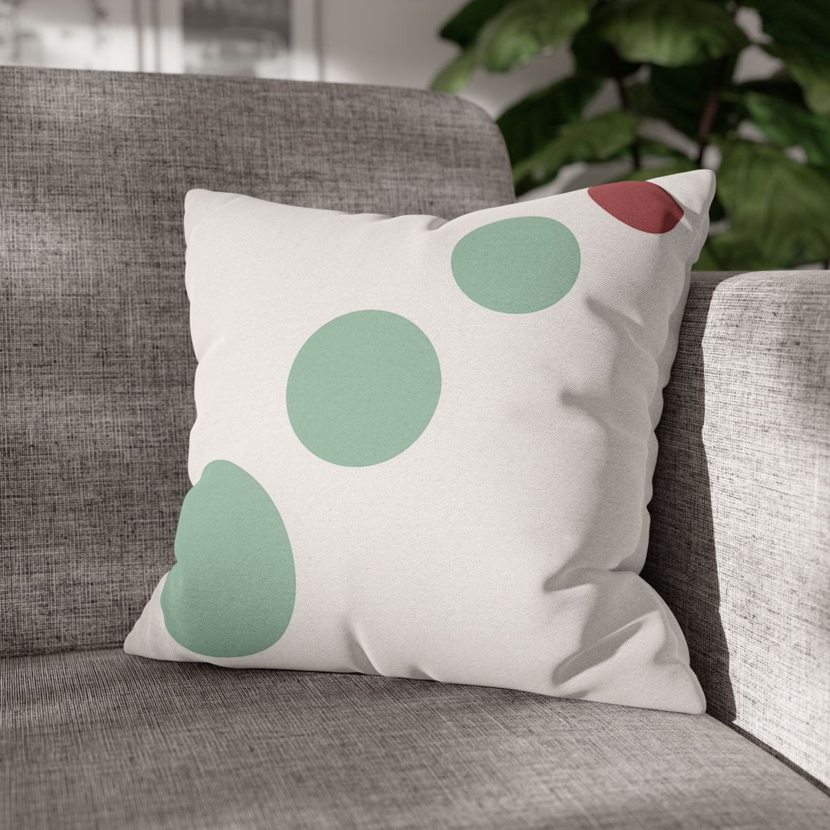 Diagonal Path Of Four Circles trendy patterned pillow cases