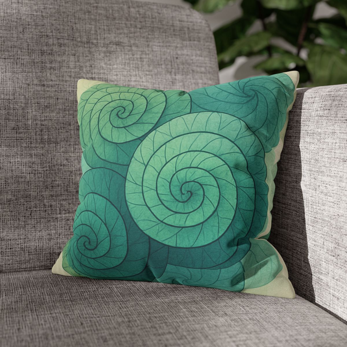 Vein Spiral Canopy personalized pillow covers