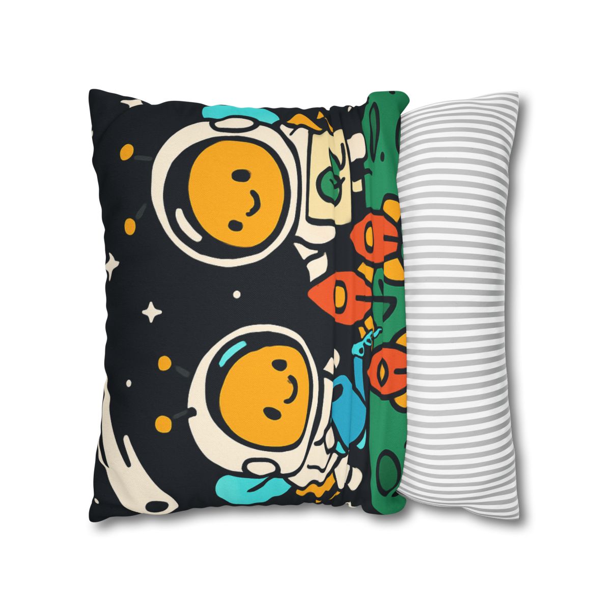 Rocket Garden Of The Bumblebee Astronauts comfortable bedding pillow covers