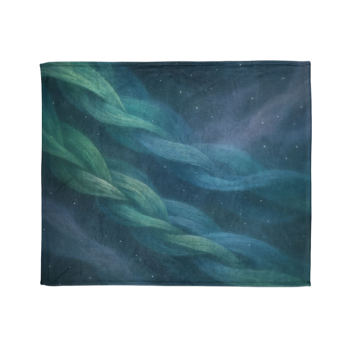 Auroral Nebula Weave stylish throw blankets
