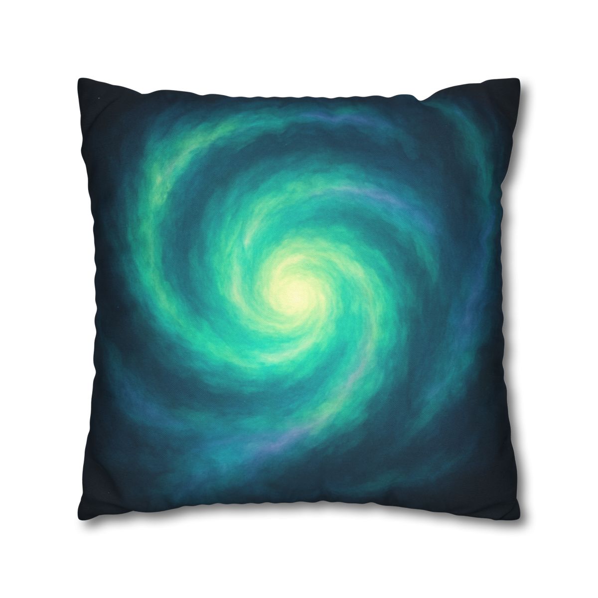 Aurora Halo Spiral soft cotton pillow cases