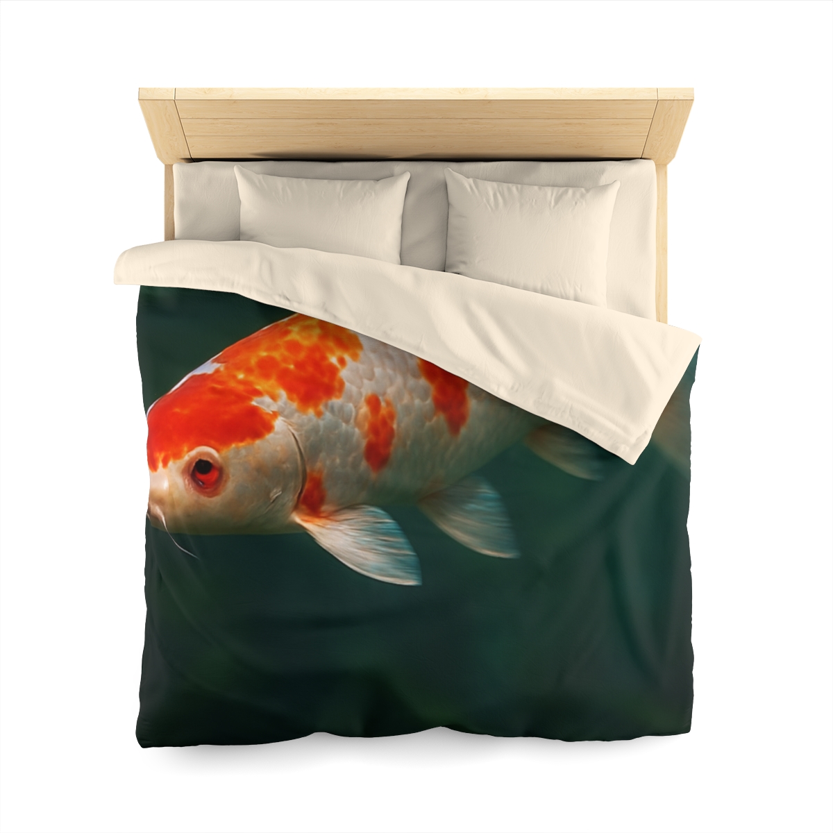 Crystal Current Koi Fish warm winter duvets