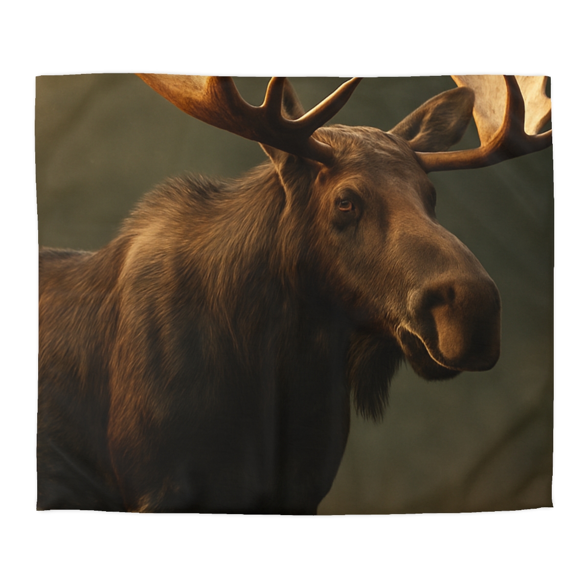 Starlit Crown Moose designer printed duvets