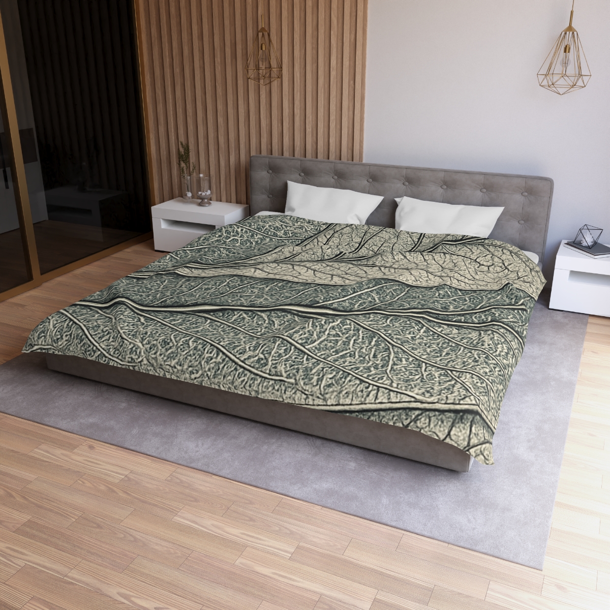 Vein Map Filigree custom duvets