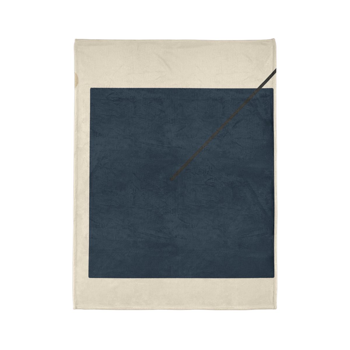 Diagonal Line And Square Balance decorative home blankets