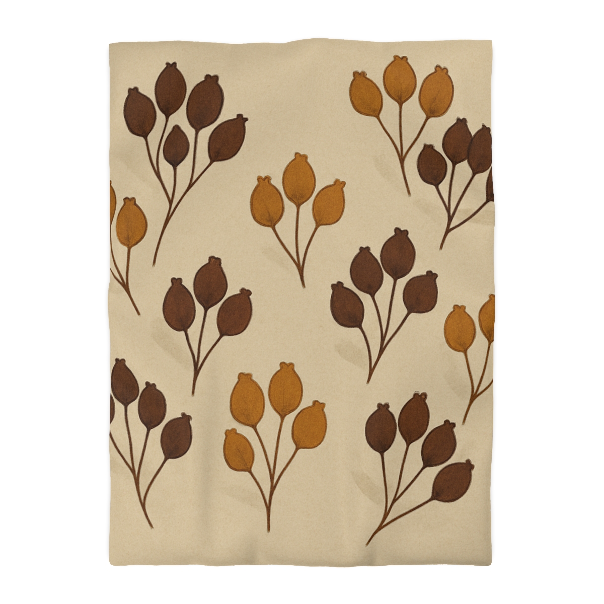 Seed Pod Cluster Study soft comforter duvets