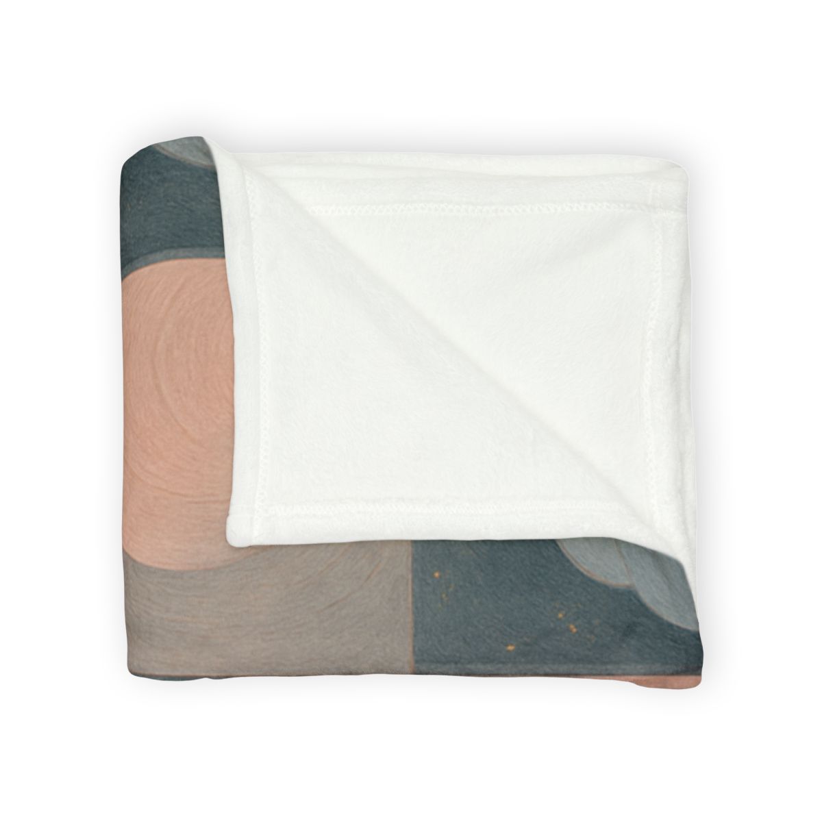 Petal Ripple Grid stylish throw blankets